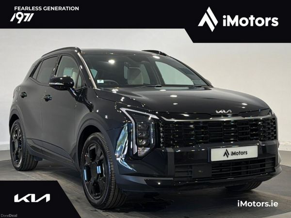 Kia Sportage SUV, Petrol Plug-in Hybrid, 2026, Black