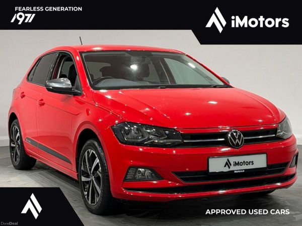Volkswagen Polo Hatchback, Petrol, 2021, Red