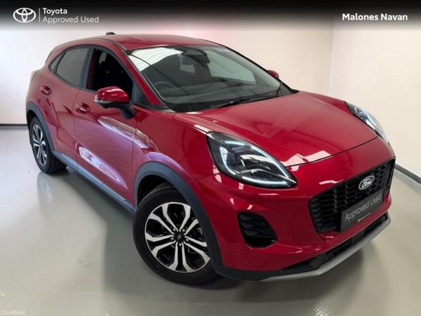 Ford Puma MPV, Petrol Hybrid, 2024, Red