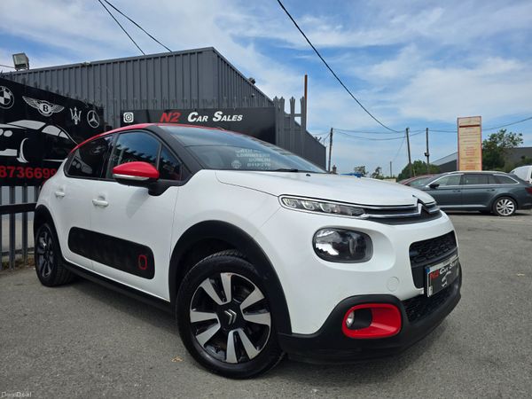 Citroen C3 Hatchback, Petrol, 2017, White