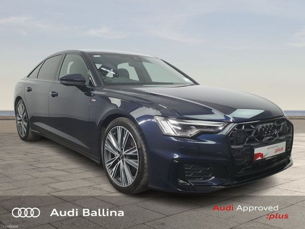 Audi A6 Saloon, Diesel, 2025, Blue