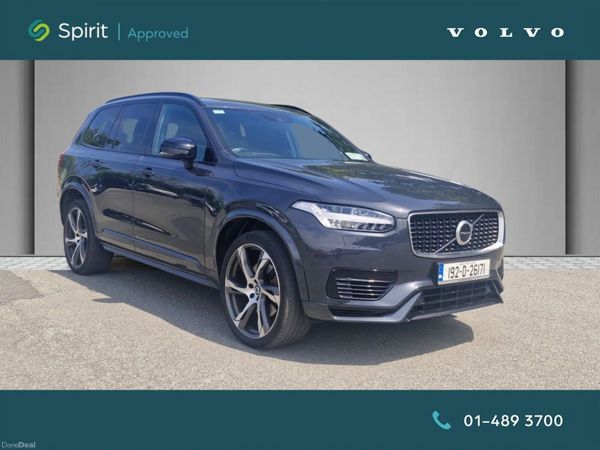 Volvo XC90 SUV, Petrol Plug-in Hybrid, 2019, Grey