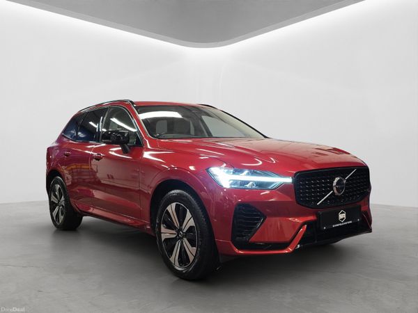 Volvo XC60 SUV, Petrol Plug-in Hybrid, 2023, Red