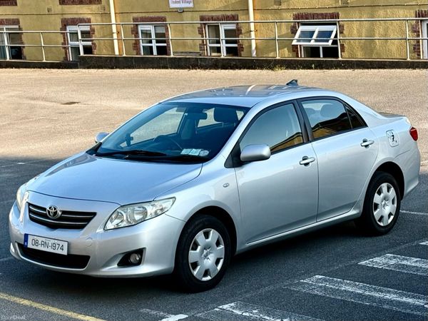 Toyota Corolla Saloon, Petrol, 2008, Silver
