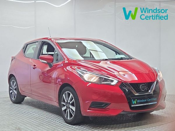 Nissan Micra Hatchback, Petrol, 2019, Red