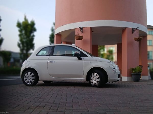 Fiat 500 Hatchback, Petrol, 2012, White