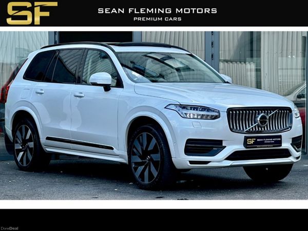 Volvo XC90 SUV, Petrol Plug-in Hybrid, 2024, White