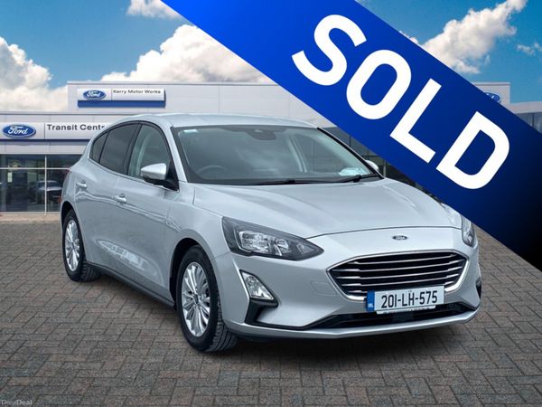 Ford Focus Hatchback, Petrol, 2020, Grey
