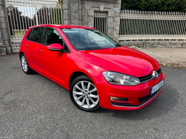 Volkswagen Golf Estate, Petrol, 2015, Red