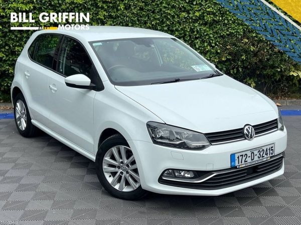 Volkswagen Polo Hatchback, Petrol, 2017, White