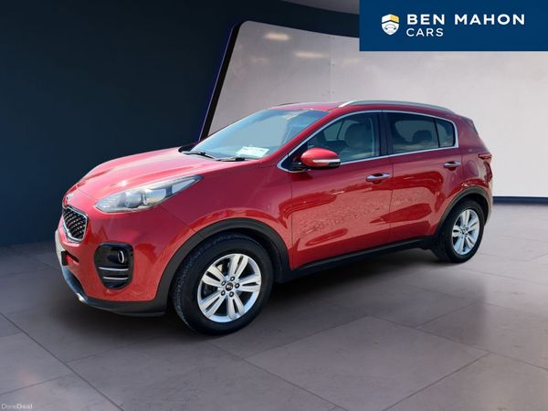 Kia Sportage SUV, Diesel, 2018, Red