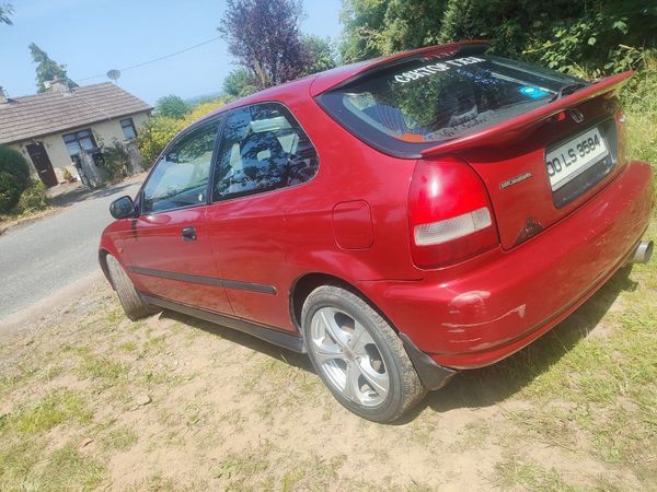 Honda Civic Hatchback, Petrol, 2000, Red