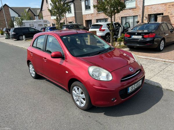 Nissan Micra Hatchback, Petrol, 2013, Red