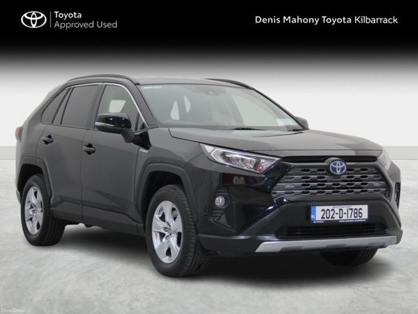 Toyota RAV4 SUV, Petrol Hybrid, 2020, Black