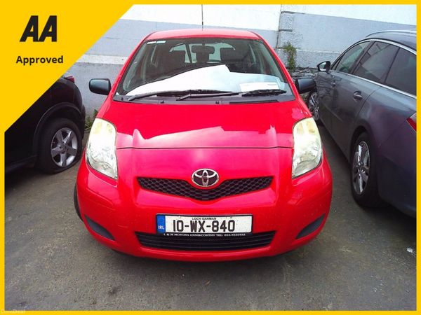 Toyota Yaris Hatchback, Petrol, 2010, Red