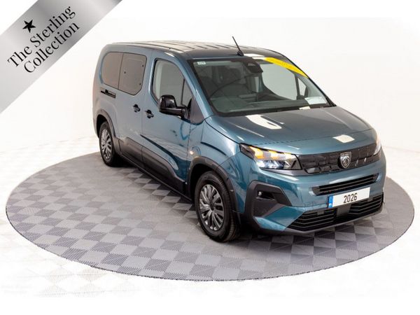 Peugeot Rifter SUV, Electric, 2026, Blue