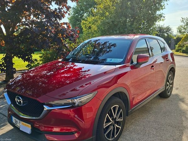 Mazda CX-5 SUV, Diesel, 2018, Red