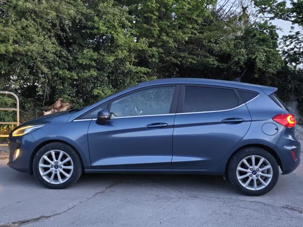 Ford Fiesta Hatchback, Diesel, 2019, Blue
