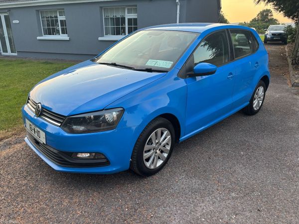 Volkswagen Polo Hatchback, Petrol, 2016, Blue
