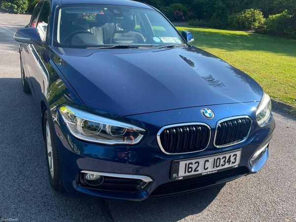 BMW 1-Series Hatchback, Petrol, 2016, Blue