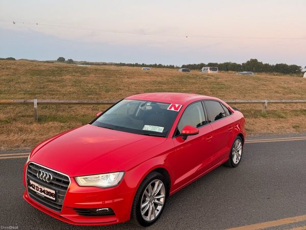 Audi A3 Saloon, Petrol, 2014, Red