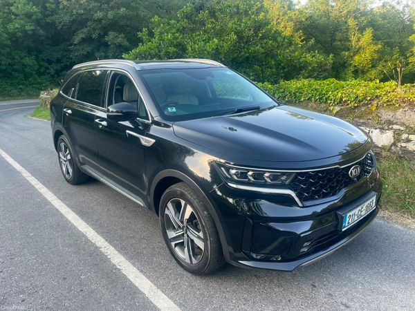 Kia Sorento SUV, Petrol Plug-in Hybrid, 2021, Black
