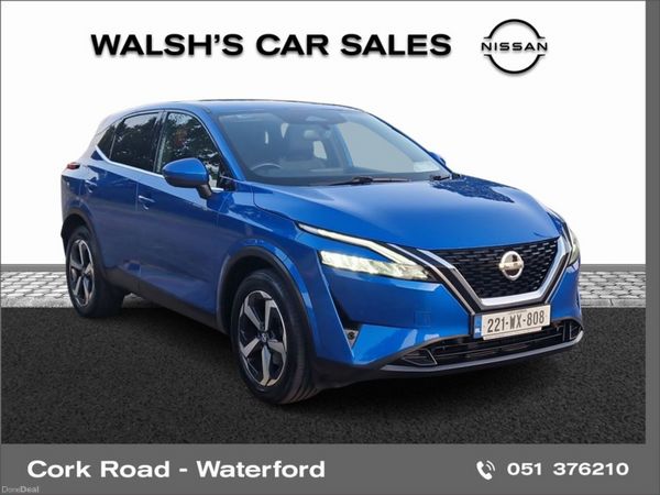 Nissan Qashqai SUV, Petrol, 2022, Blue