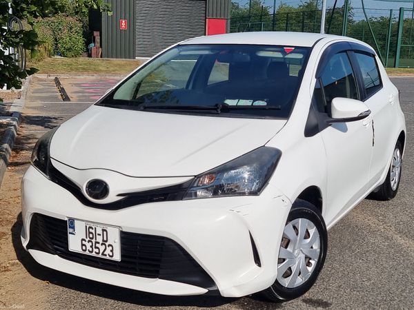 Toyota Vitz Hatchback, Petrol, 2016, White