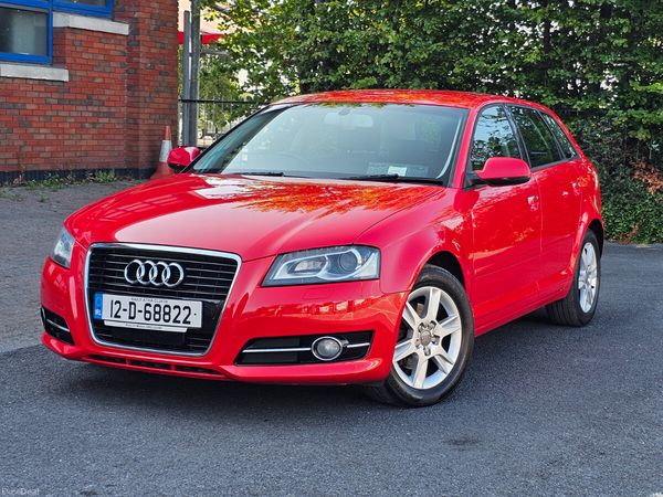Audi A3 Hatchback, Petrol, 2012, Red