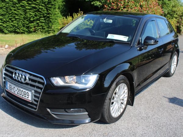 Audi A3 Hatchback, Diesel, 2016, Black