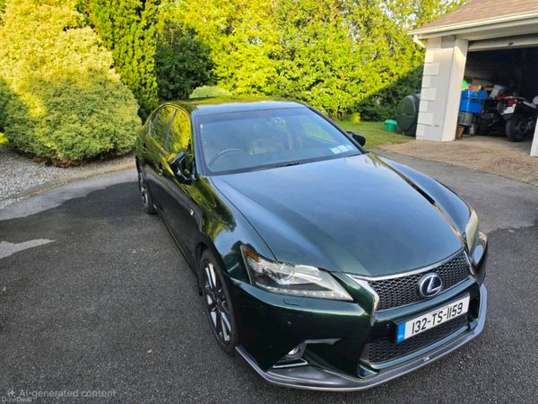 Lexus GS Saloon, Petrol Hybrid, 2013, White