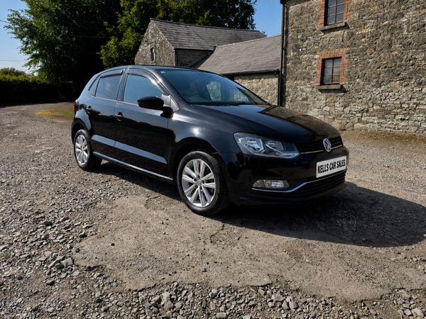 Volkswagen Polo Hatchback, Petrol, 2017, Black