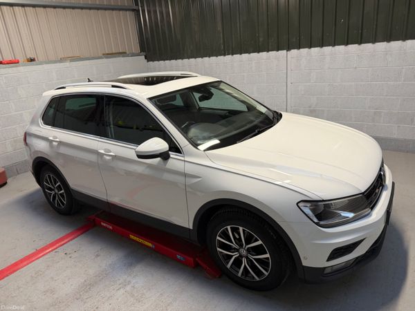 Volkswagen Tiguan SUV, Diesel, 2019, White