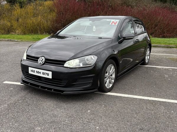 Volkswagen Golf Hatchback, Diesel, 2014, Black
