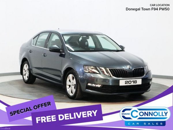 Skoda Octavia Hatchback, Diesel, 2018, Grey