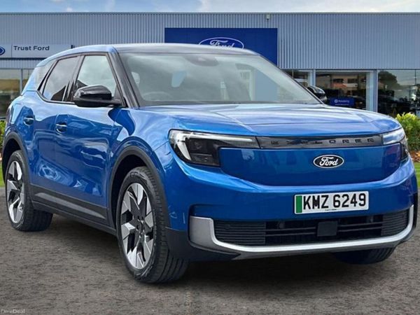 Ford Explorer SUV, Electric, 2026, Blue