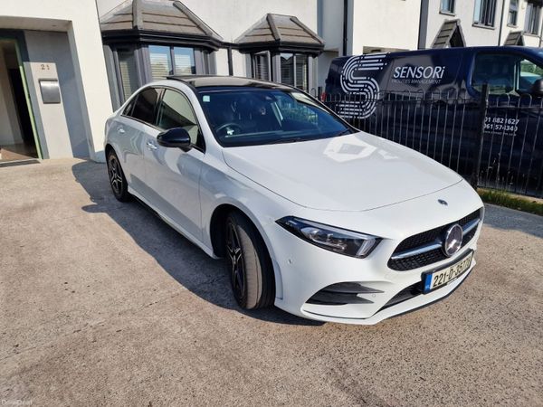 Mercedes-Benz A-Class Saloon, Petrol Plug-in Hybrid, 2022, White