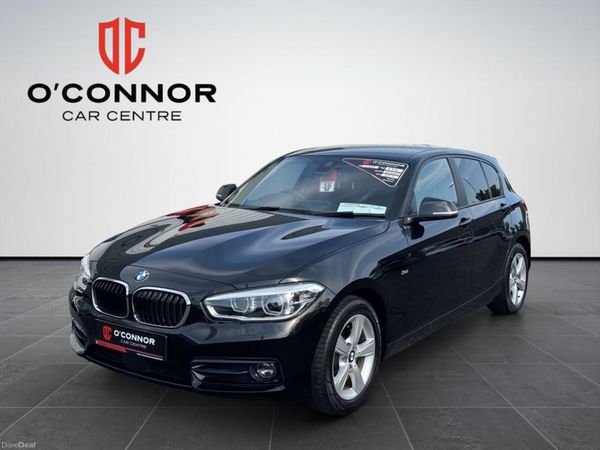 BMW 1-Series Hatchback, Diesel, 2017, Black
