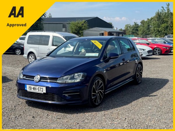 Volkswagen Golf Hatchback, Diesel, 2019, Blue