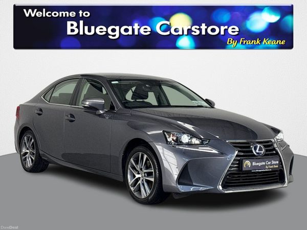 Lexus IS Saloon, Petrol Hybrid, 2017, Grey