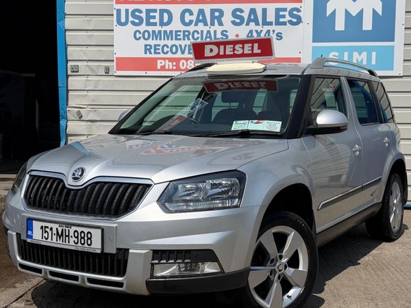 Skoda Yeti SUV, Diesel, 2015, Silver