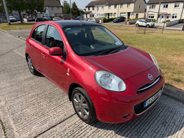 Nissan Micra Hatchback, Petrol, 2013, Red