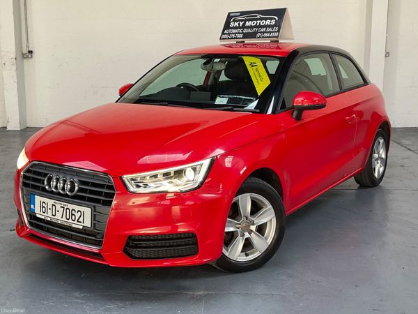 Audi A1 Hatchback, Petrol, 2016, Red
