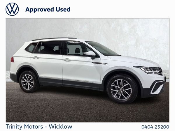 Volkswagen Tiguan Allspace SUV, Diesel, 2022, White