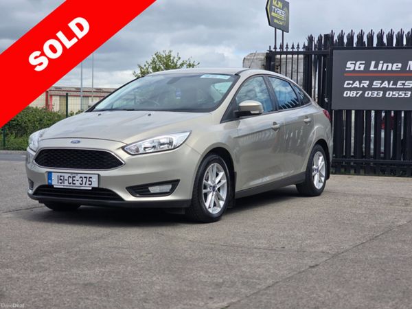 Ford Focus Saloon, Diesel, 2015, Silver