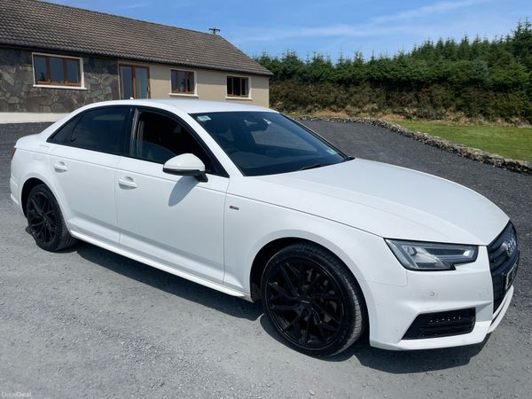 Audi A4 Saloon, Diesel, 2018, White