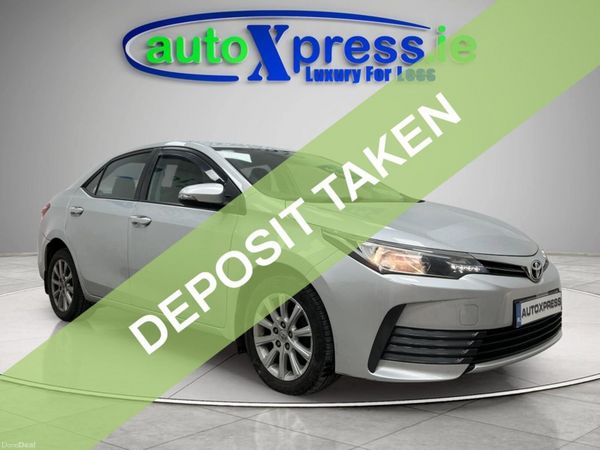 Toyota Corolla Saloon, Petrol, 2018, Grey