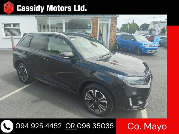 Suzuki Vitara SUV, Petrol Hybrid, 2024, Black