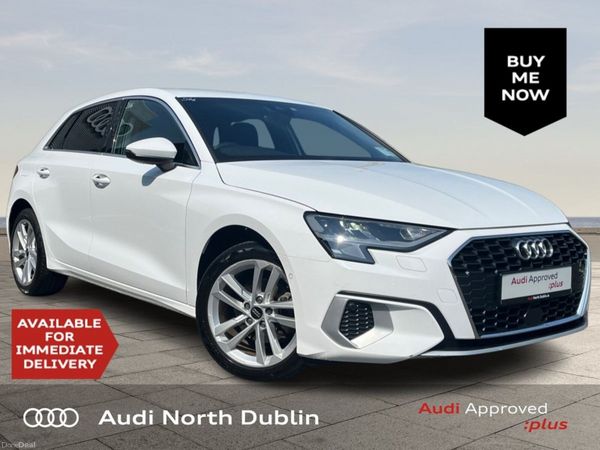 Audi A3 Hatchback, Petrol, 2022, White