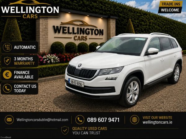 Skoda Kodiaq SUV, Diesel, 2018, White